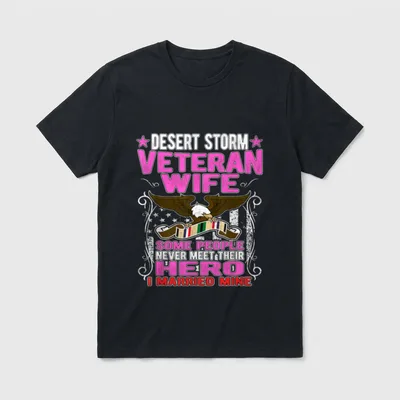 Military Spouse Hero T-Shirt – Classic T-Shirt in Black