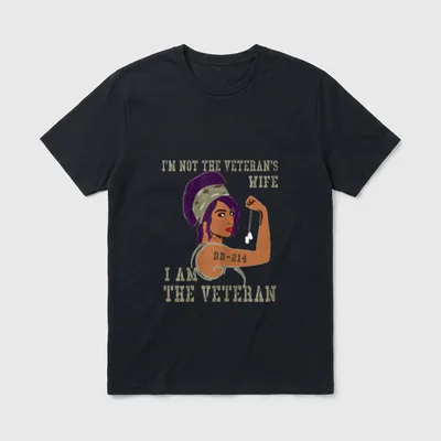 I'm Not The Veteran's T-Shirt – Classic T-Shirt in Black