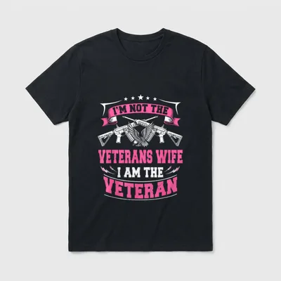 I'm not the veterans T-Shirt – Classic T-Shirt in Black