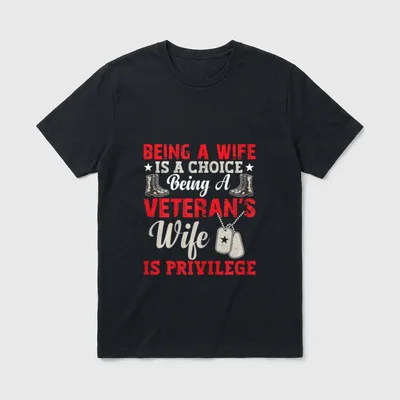Being A Wife T-Shirt – Classic T-Shirt in Black