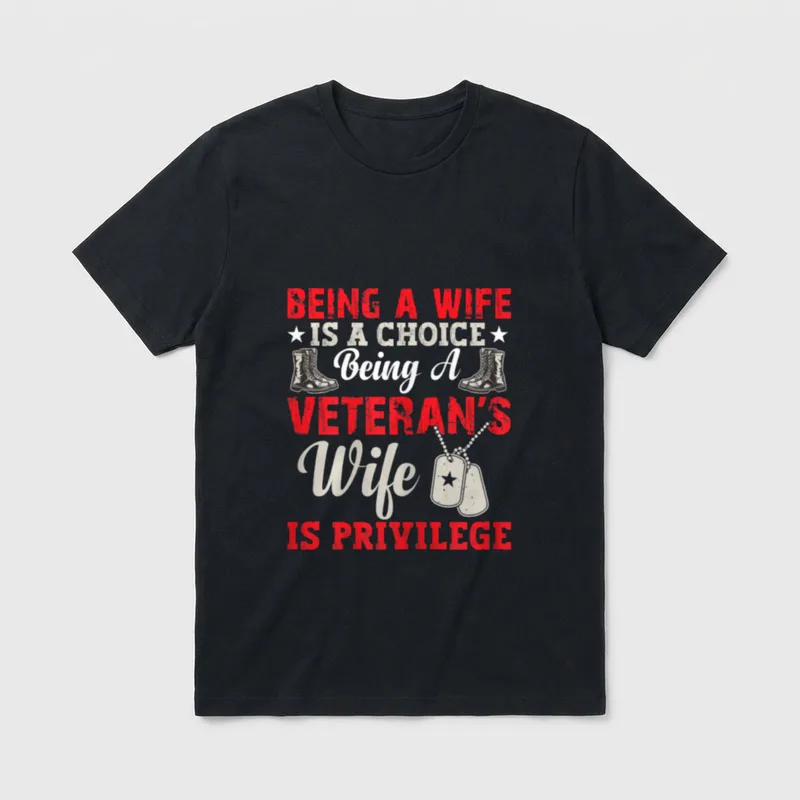 Being A Wife T-Shirt – Classic T-Shirt in Black