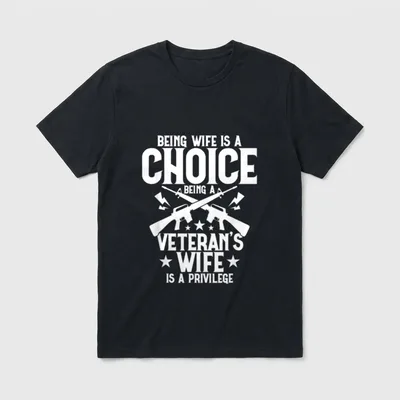 Being Wife Is a Choice Perfect T-Shirt – Classic T-Shirt in Black