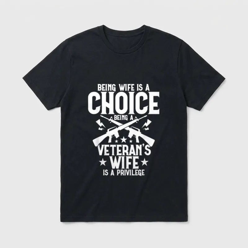 Being Wife Is a Choice Perfect T-Shirt – Classic T-Shirt in Black