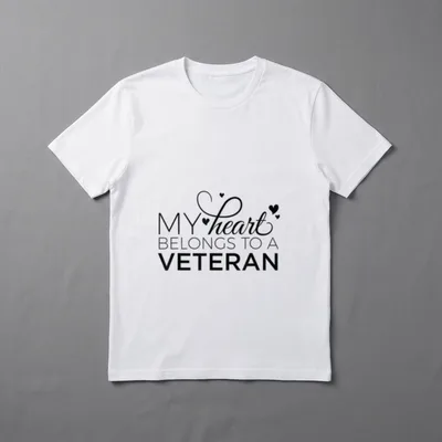 My Heart Belongs to a Wife T-Shirt – Classic T-Shirt in Black