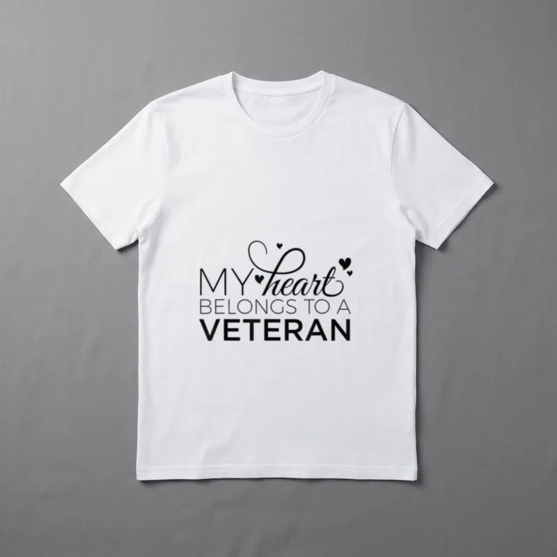 My Heart Belongs to a Wife T-Shirt – Classic T-Shirt in Black