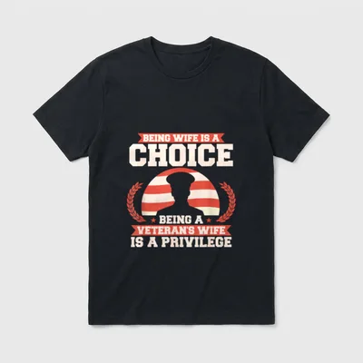 Being Wife Is a Choice Every T-Shirt – Classic T-Shirt in Black