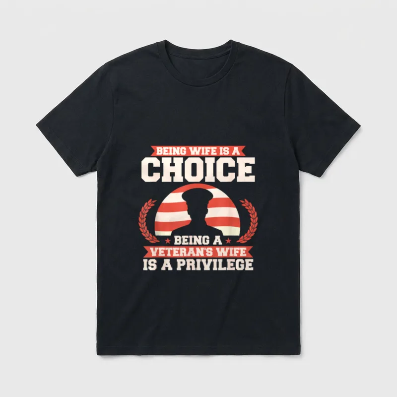 Being Wife Is a Choice Every T-Shirt – Classic T-Shirt in Black