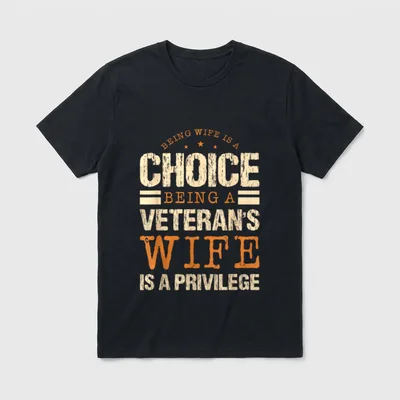 Being a Wife Is Choice You're T-Shirt – Classic T-Shirt in Black