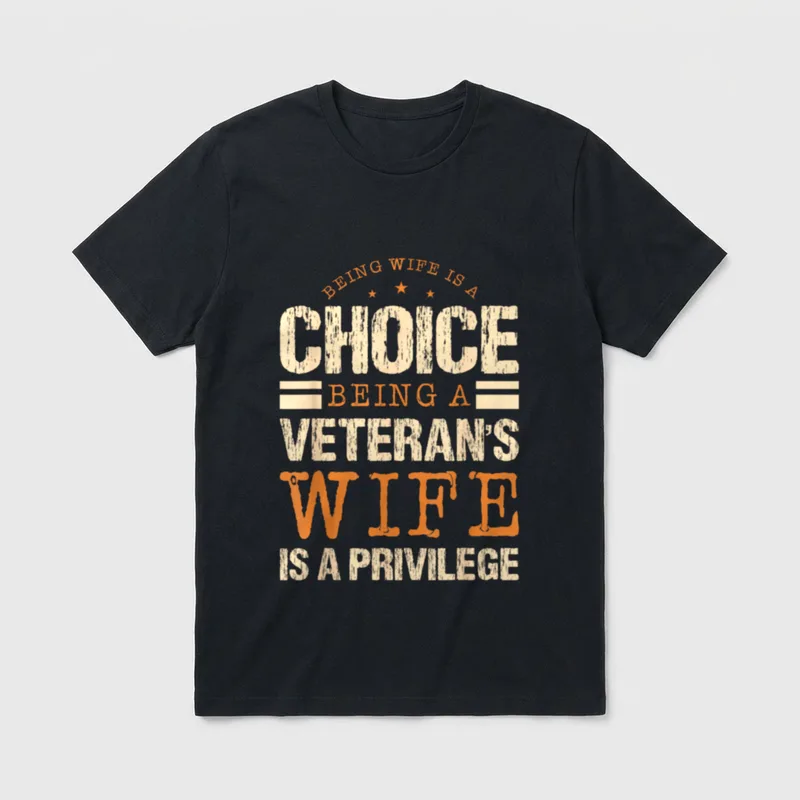Being a Wife Is Choice You're T-Shirt – Classic T-Shirt in Black