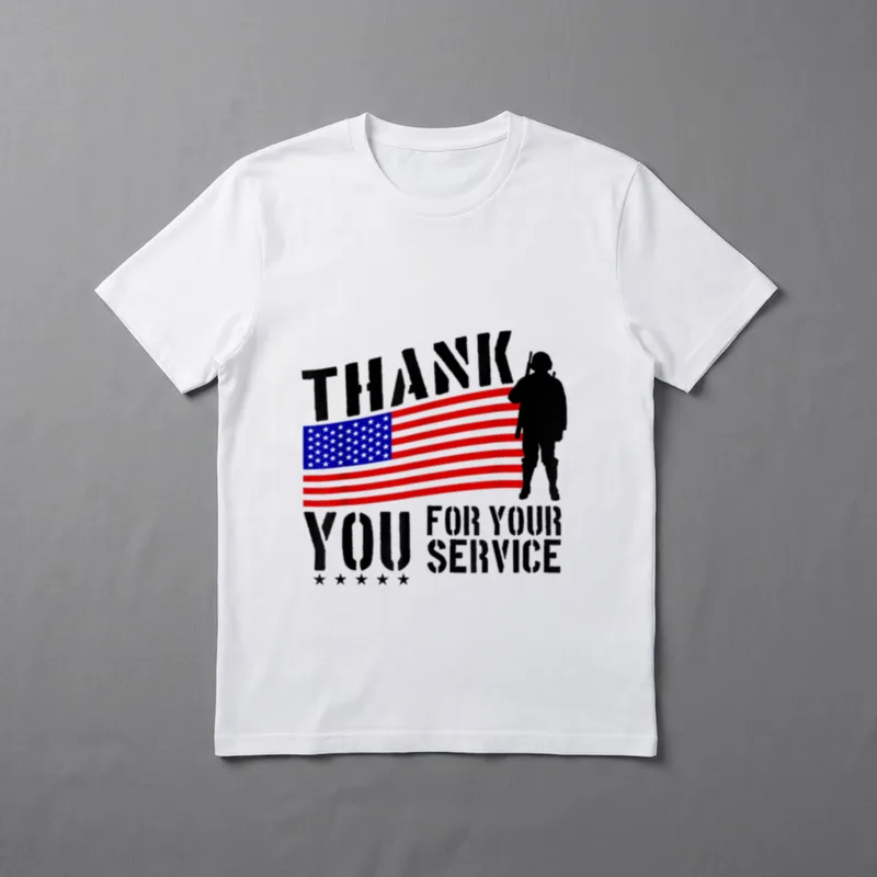 Military Service Honor T-Shirt – Classic T-Shirt in Black