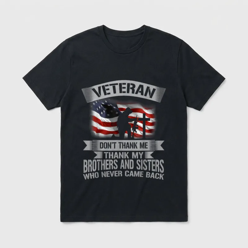 Veteran Don T-Shirt – Classic T-Shirt in Black