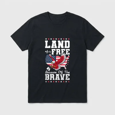 Veteran's Day Because T-Shirt – Classic T-Shirt in Black