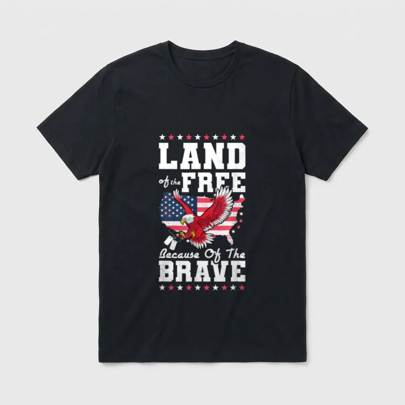 Veteran's Day Because T-Shirt – Classic T-Shirt in Black