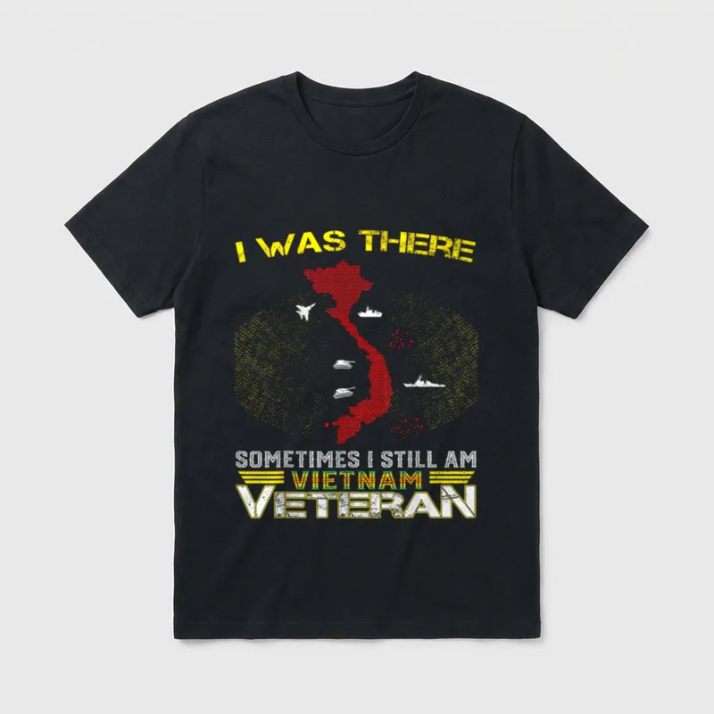 Vietnam Veteran T-Shirt – Classic T-Shirt in Black