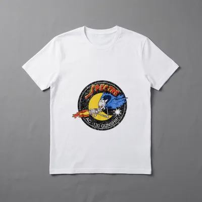 Vietnam Veteran AC-130 Gunship T-Shirt – Classic T-Shirt in Black