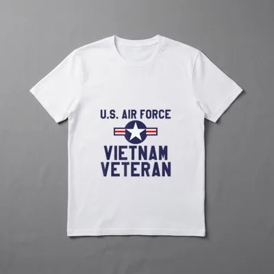 Air Force Vietnam Vet T-Shirt – Classic T-Shirt in Black