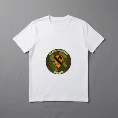 1st Cavalry Division Vietnam T-Shirt – Classic T-Shirt in Black