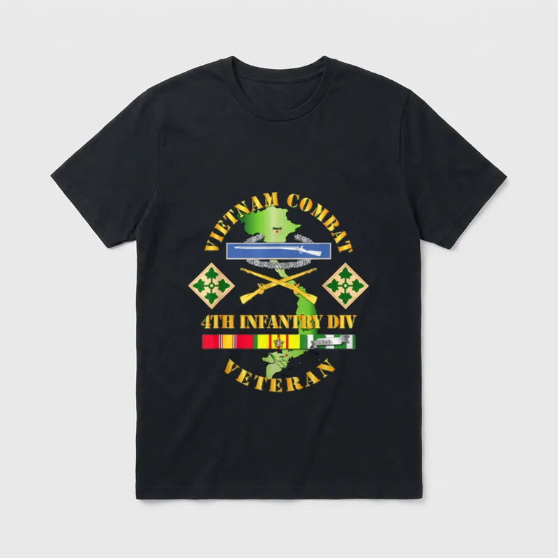 Vietnam War Military Service T-Shirt – Classic T-Shirt in Black