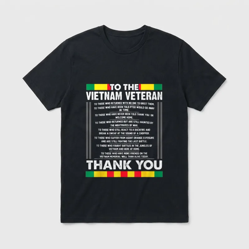 Veteran Sacrifice Patriotic T-Shirt – Classic T-Shirt in Black