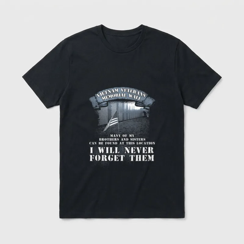 Vietnam Veterans Memorial T-Shirt – Classic T-Shirt in Black
