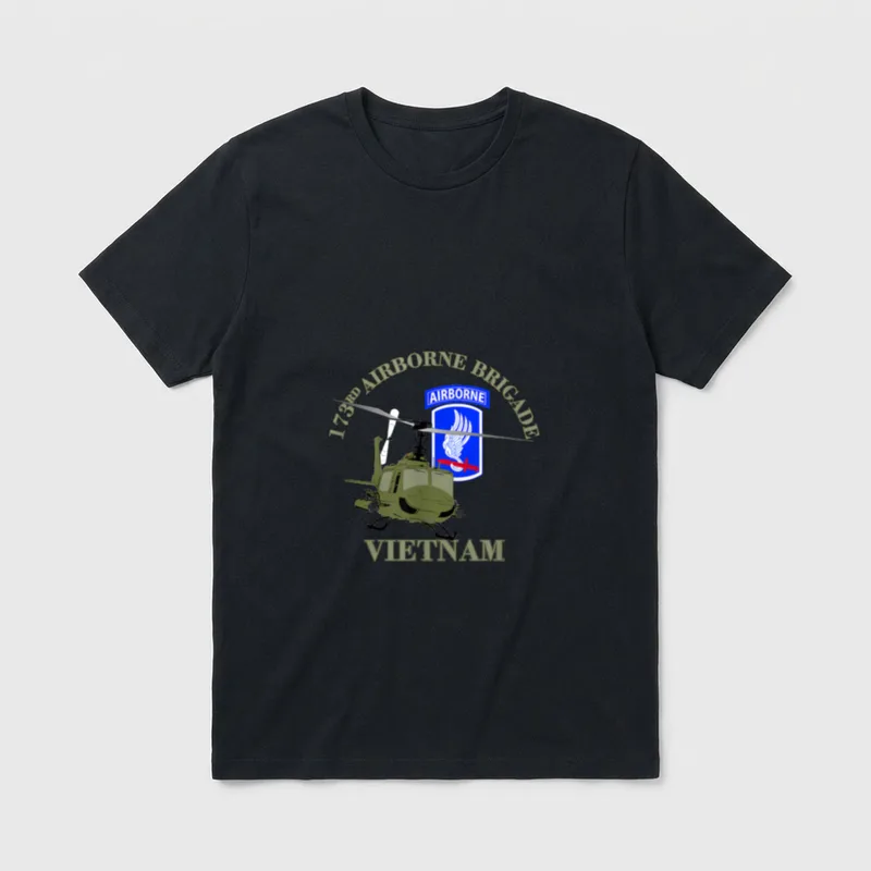 173rd Airborne Vietnam Veteran T-Shirt – Classic T-Shirt in Black