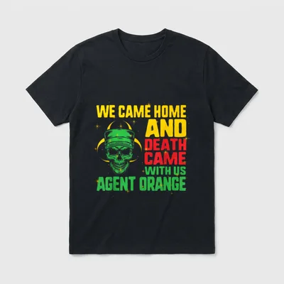 Agent Orange Awareness Veteran T-Shirt – Classic T-Shirt in Black