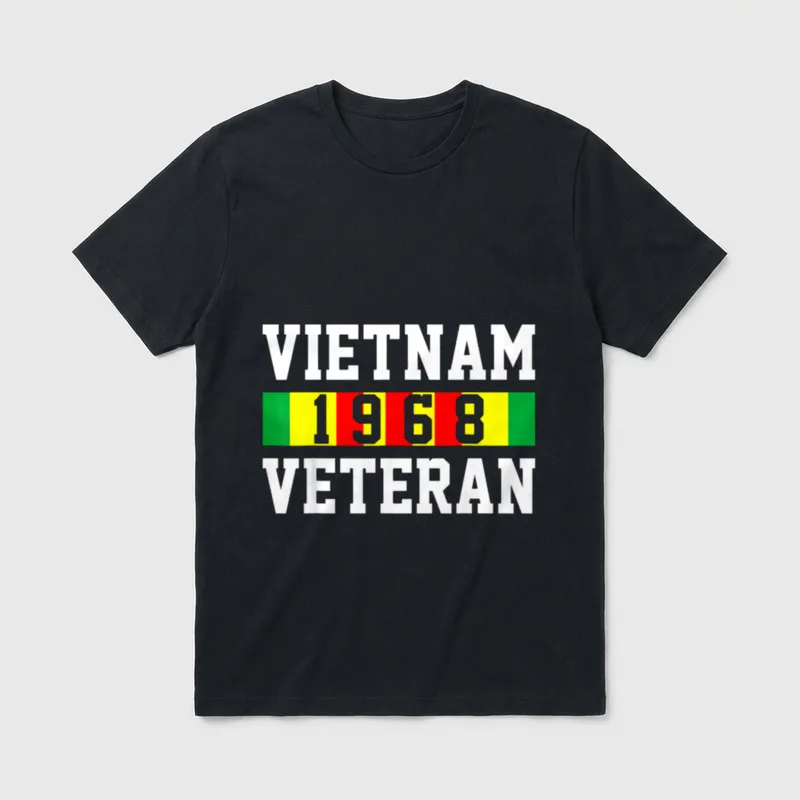 Vietnam Veteran Vietnam Veteran Shirts T-Shirt – Classic T-Shirt in Black