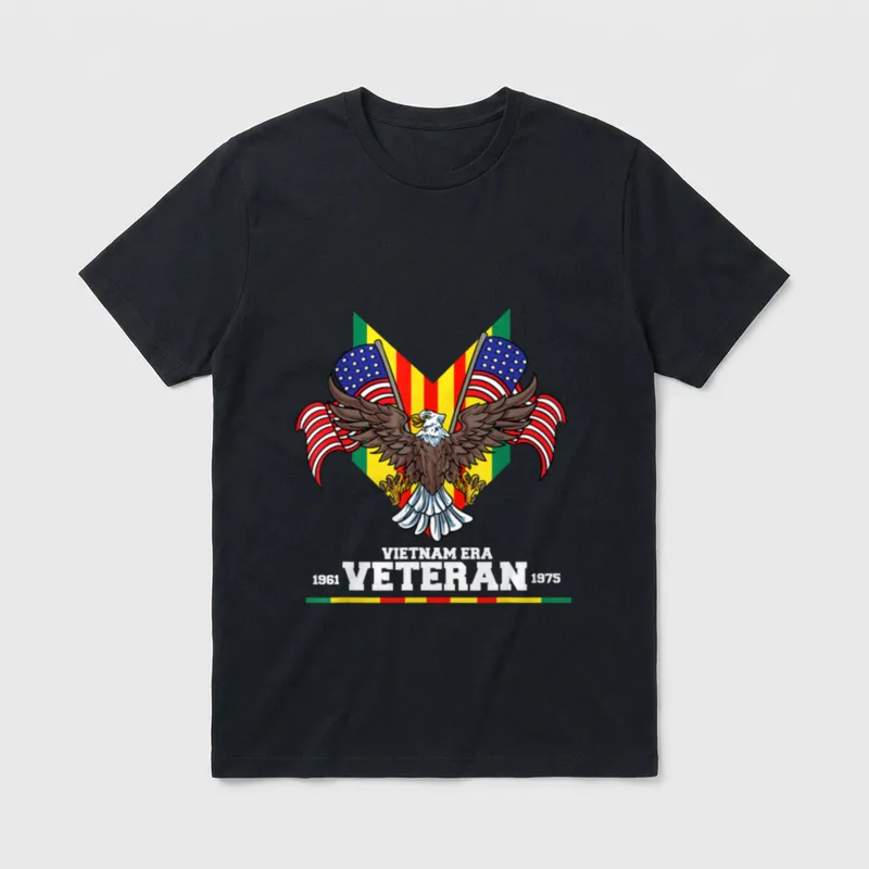 Vietnam Era Veteran Military T-Shirt – Classic T-Shirt in Black