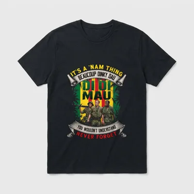 Vietnam Veteran It's a NAM Thing T-Shirt – Classic T-Shirt in Black