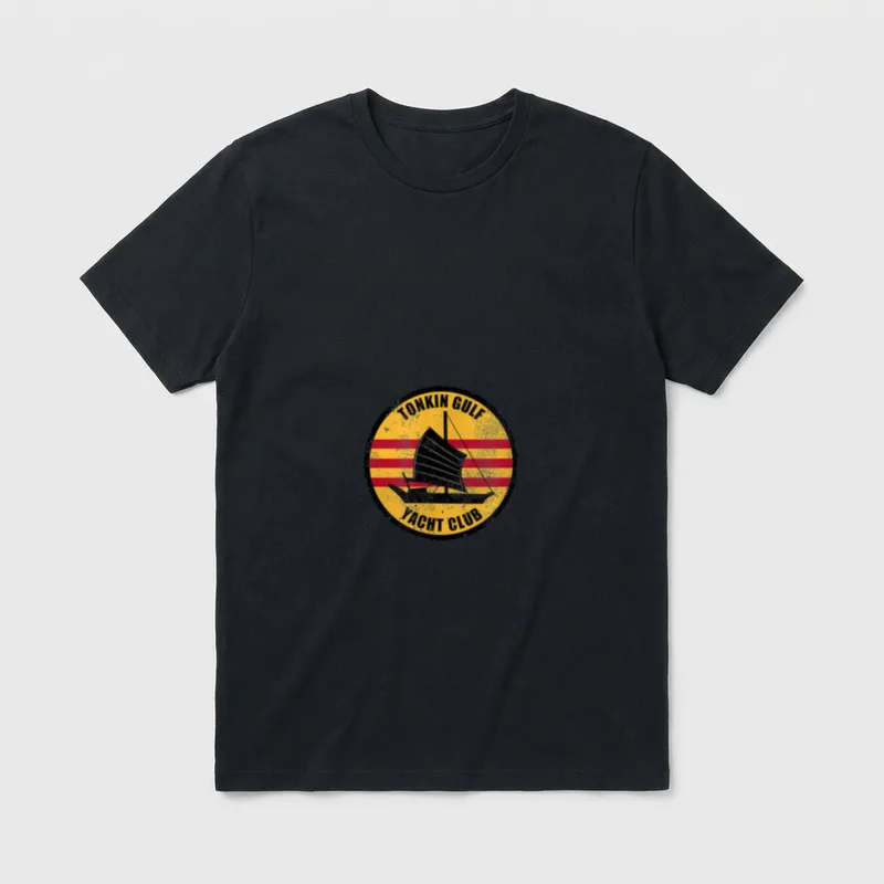 Gulf Yacht Club 7th Fleet Vietnam T-Shirt – Classic T-Shirt in Black