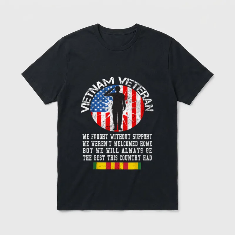 Vietnam Veteran the Best This Country T-Shirt – Classic T-Shirt in Black