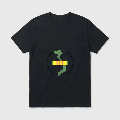 Vietnam Veteran Bien Hoa T-Shirt – Classic T-Shirt in Black