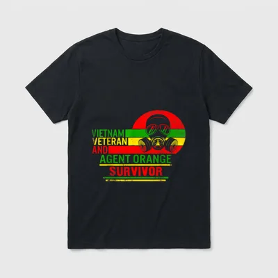 Vietnam Veteran and Orange Agent Perfect T-Shirt – Classic T-Shirt in Black