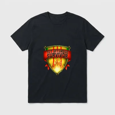Vietnam Veteran Tet Offensive Survivor T-Shirt – Classic T-Shirt in Black