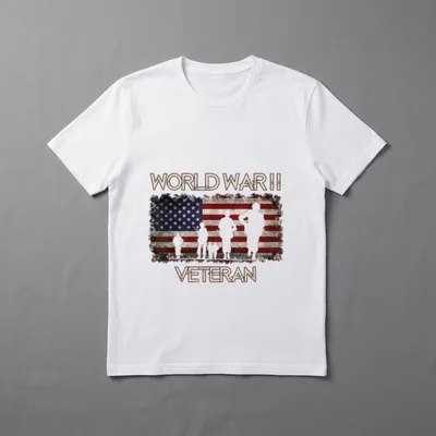 WWII Veteran Honor T-Shirt – Classic T-Shirt in Black