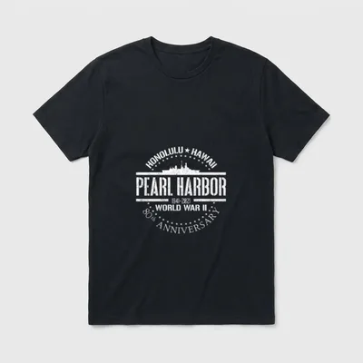 Pearl Harbor Veteran T-Shirt – Classic T-Shirt in Black