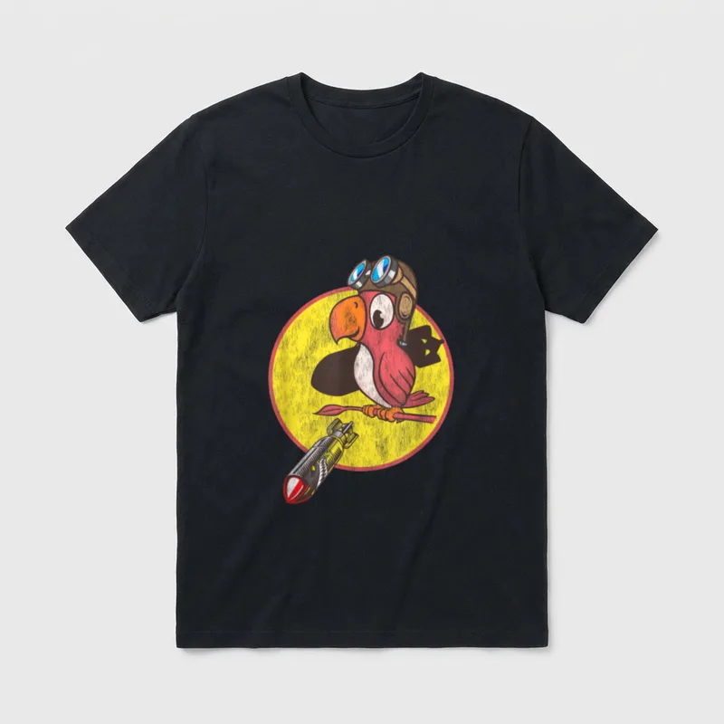 WWII Fighter Pilot Veteran T-Shirt – Classic T-Shirt in Black