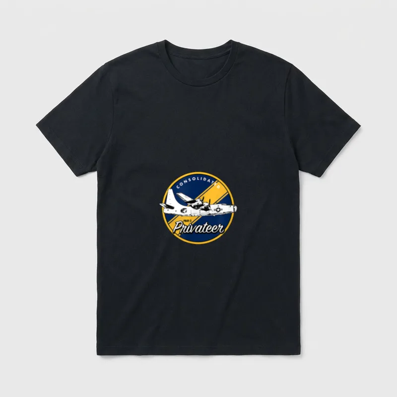 PB4Y-2 Privateer Veteran T-Shirt – Classic T-Shirt in Black
