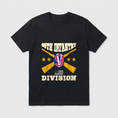 Infantry Division US Army World War T-Shirt – Classic T-Shirt in Black