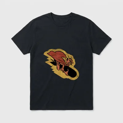 WW2 Veteran 549th Bomb Squadron Barking T-Shirt – Classic T-Shirt in Black
