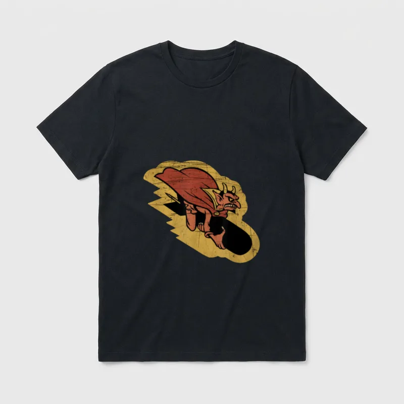 WW2 Veteran 549th Bomb Squadron Barking T-Shirt – Classic T-Shirt in Black
